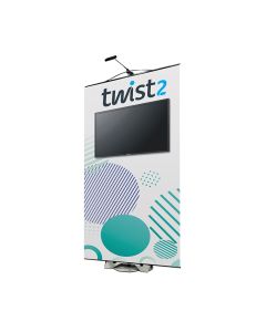 Twist 2 AV Banner Stand