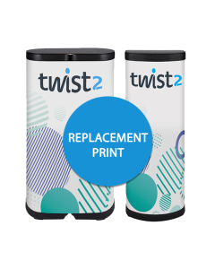 Twist Banner Stand Hard Case Replacement Prints