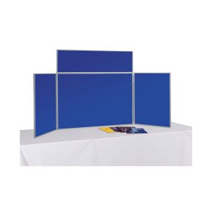 Value Junior Desktop Folding Panel Kit Blue/Grey