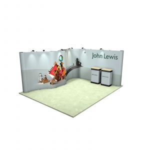 5M x 4M Full Display Pop Up Exhibition Stand