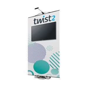 Twist 2 AV Banner Stand