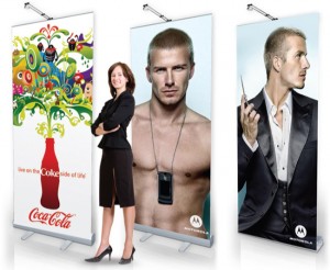 banner stands for exhibitions