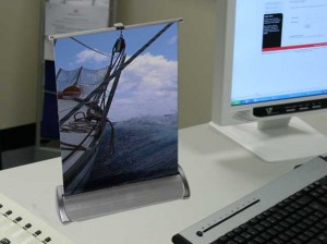 Desktop Banner Stands