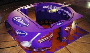 cadbury stand